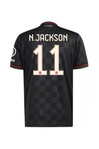 Bayern Munich Nicolas Jackson #11 Jalkapallovaatteet Kolmaspaita 2025-26 Lyhythihainen